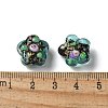 Handmade Foil Lampwork Beads Strands FOIL-Z001-02C-4