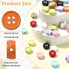 40Pcs 10 Colors Alloy Enamel Beads FIND-CJ0004-68-2