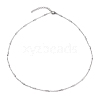 Non-Tarnish 304 Stainless Steel Cable Chain Necklaces NJEW-JN03169-02-2