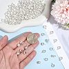 120Pcs Tibetan Style Alloy Rondelle Tube Bails FIND-PA0001-47S-3