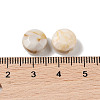 Two Tone Opaque Acrylic Beads MACR-M044-09-3