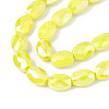 Electroplate Glass Beads Strands EGLA-S194-11A-A05-3