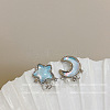 Alloy Imitation Pearl Stud Earrings WGC0511-74-1