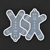 Christmas Themed DIY Pendant Silicone Statue Molds X1-DIY-P030-30-1