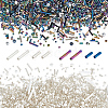 150G 2 Colors Glass Seed Beads SEED-ME0001-01-1