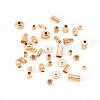 BENECREAT 120Pcs 12 Style Brass Beads KK-BC0002-66-4