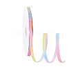 Polyester Grosgrain Ribbon OCOR-WH0105-090A-6