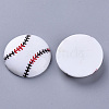 Sport Theme Resin Cabochons CRES-N021-05B-2