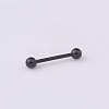 316 Surgical Stainless Steel Tongue Rings WGF0CE1-04-1