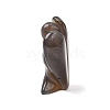 Natural Grey Agate Angel Figurine DJEW-N006-01A-25-2