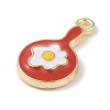 Food Series Alloy Enamel Pendants ENAM-Z010-04D-KCG-2