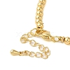 Rack Plating Brass and Glass Bead Necklaces NJEW-C056-02G-01-2