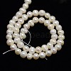 Natural Cultured Freshwater Pearl Beads Strands X1-PEAR-N013-06I-3