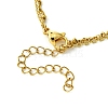 Brass Layered Necklace for Women NJEW-JN04912-5