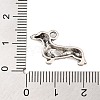 Tibetan Style Alloy Puppy Pendants TIBEP-20414-AS-NR-2