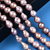 Natural Baroque Pearl Keshi Pearl Beads Strands PEAR-S020-L16-2