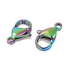 304 Stainless Steel Lobster Claw Clasps STAS-R135-03P-02-3