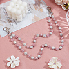 1Pc Polymer Clay Rhinestone Round Beaded Pants Chains AJEW-BM0001-29A-02-4