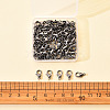 Zinc Alloy Lobster Claw Clasps PALLOY-YW0001-12B-7