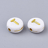 Plating Acrylic Beads LS-PACR-R242-01T-2
