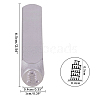 Iron Metal Stamps AJEW-BC0005-55B-3