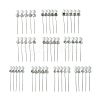 50Pcs 10 Style Iron Head Pins DIY-AB00024-1