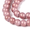 Baking Paint Glass Pearl Beads Strands DGLA-ZX001-05B-06-3