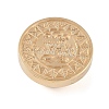 Merry Christmas Wax Seal Brass Stamp Head AJEW-Z031-04G-20-2