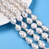 Natural Baroque Pearl Keshi Pearl Beads Strands PEAR-S019-02E-02-2