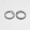 Brass Open Jump Rings KK-E647-17P-3mm-2