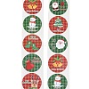 Christmas Theme Paper Self-Adhesive Stickers X-DIY-B077-01A-08-2