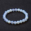 Opalite Beaded Stretch Bracelets BJEW-F203-01-6