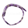 Natural Banded Amethyst Beads Strands G-F832-B04-01B-3