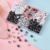 30Pcs 6 Colors Craft Acrylic Beads SACR-YW0001-60-5