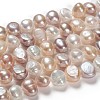 Natural Cultured Freshwater Pearl Beads Strands PEAR-T003-09-5