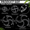 Acrylic Plant Supports FIND-WH0172-86B-2