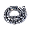 Anti-Tarnish Electroplate Glass Beads Strands EGLA-N027-03A-18-2