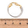 304 Stainless Steel Open Cuff Rings for Women RJEW-K321-01E-5