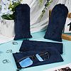 Beebeecraft 12Pcs Velvet Glasses Storage Drawstring Bag ABAG-BBC0001-16C-4