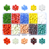800Pcs 10 Colors Glass Beads GLAA-CJ0001-72-1