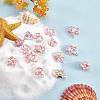 32Pcs 4 Styles Transparent Resin Pendants RESI-SZ0001-75-3