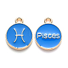 Alloy Enamel Pendants LS-ENAM-S124-01A-02H-1