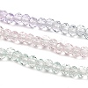 Transparent Painted Glass Beads Strands DGLA-A034-T1mm-A23-4
