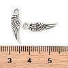 Tibetan Style Alloy Wing Charms TIBEP-3344-AS-NR-2