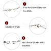 201 Stainless Steel Cable Chain Necklace Making STAS-CJ0001-11P-4