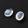Natural Grade AA Rainbow Moonstone Cabochons G-L616-02A-2