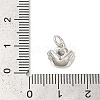 Rack Plating Brass Clear Cubic Zirconia Charms KK-Z056-09P-3