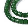 Opaque Solid Color Glass Beads Strands GLAA-N065-4x4mm-C09-3