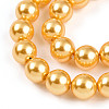 Baking Painted Pearlized Glass Pearl Bead Strands HY-N002-5mm-A08-4