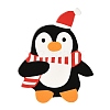 Christmas Theme Penguin Shape Paper Candy Lollipops Cards CDIS-I003-02-4